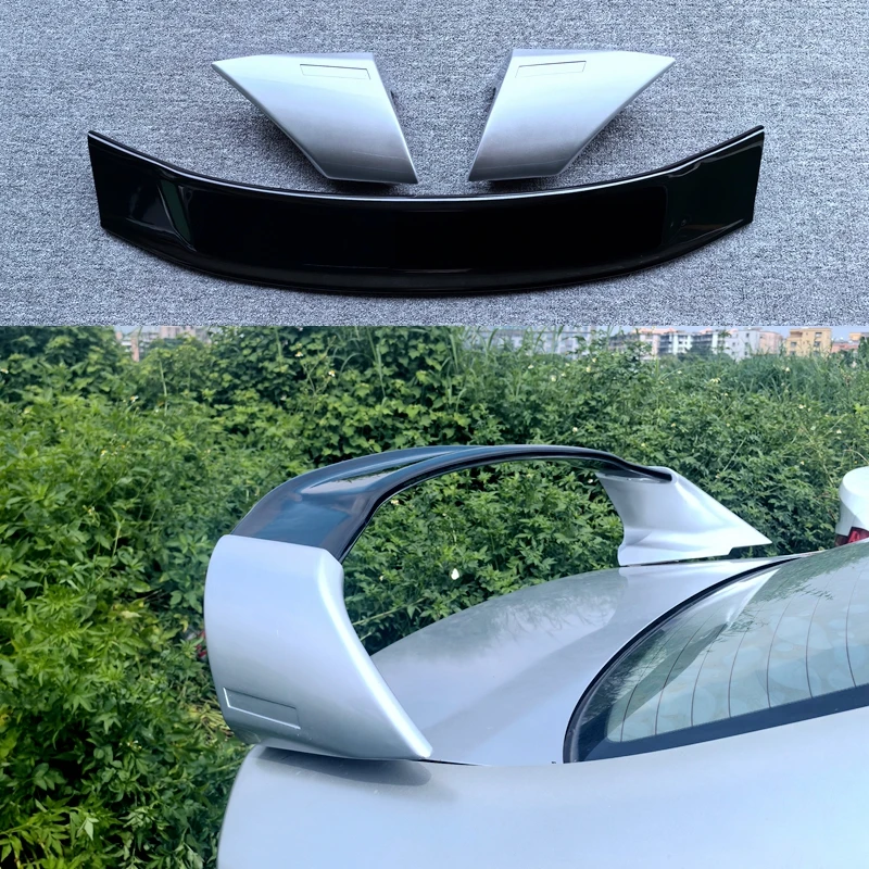 

Для Honda Civic 2006, 2007, 2008, 2009, 2010, 2011, спойлер из АБС-пластика, три детали, крышка багажника Civic, заднее крыло