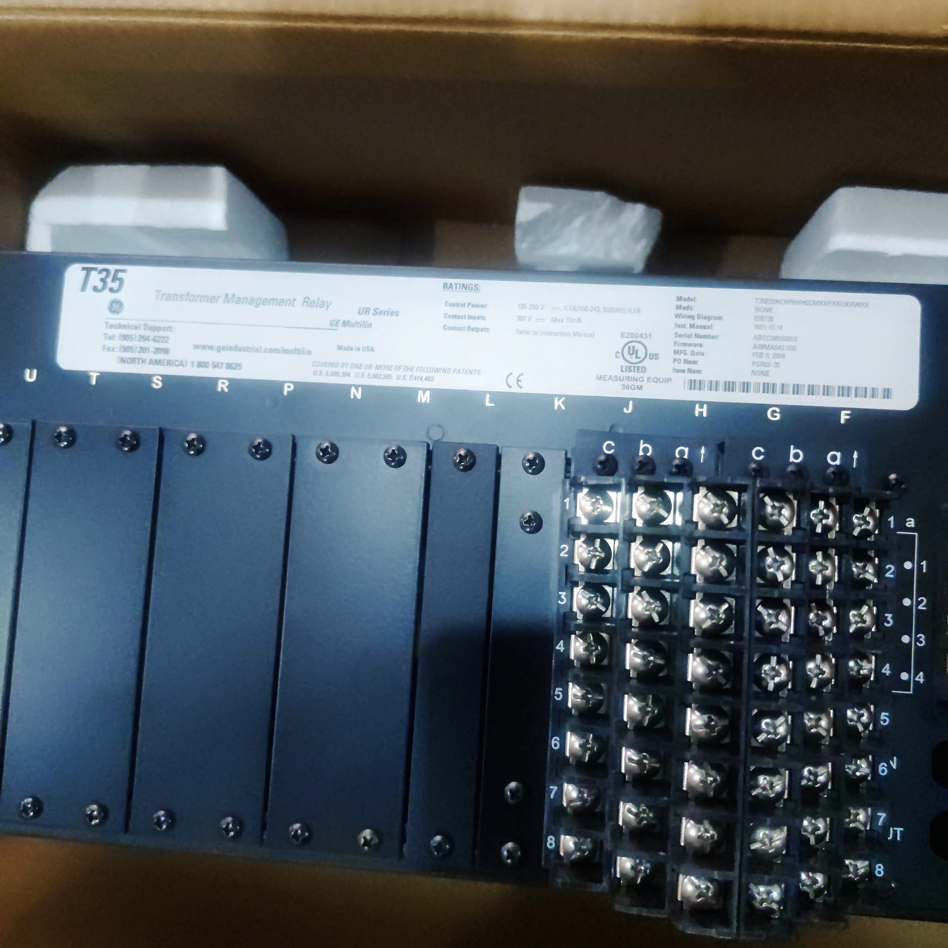 GE T35 T35E00HCHF8HH6CMXXPXXUXXWXX