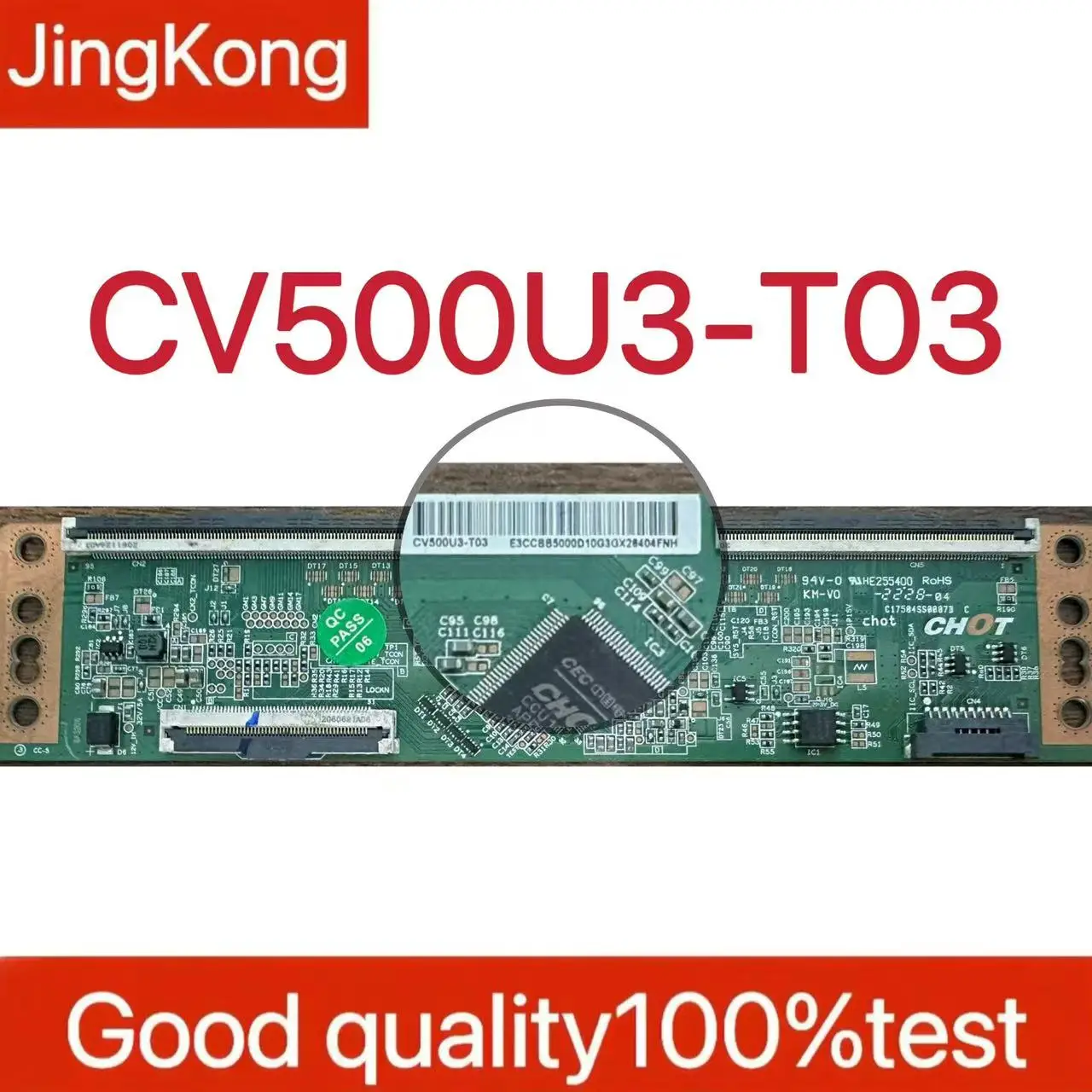 

Original 4k Logic Board CV500U3-T03 96pin Interface CV500U3