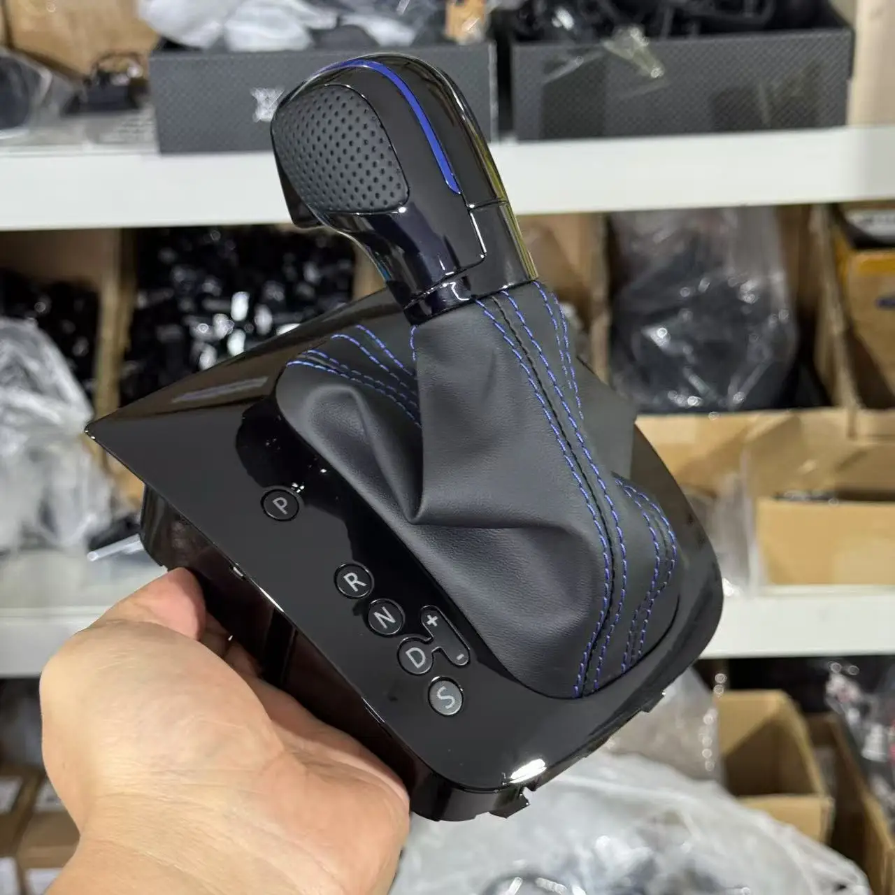 Geschikt voor Volkswagen Golf 6 7R GTI Passat B7 B8 CC R20 Jetta MK6 GLI verchroomd DSG automatische pookknop handvat