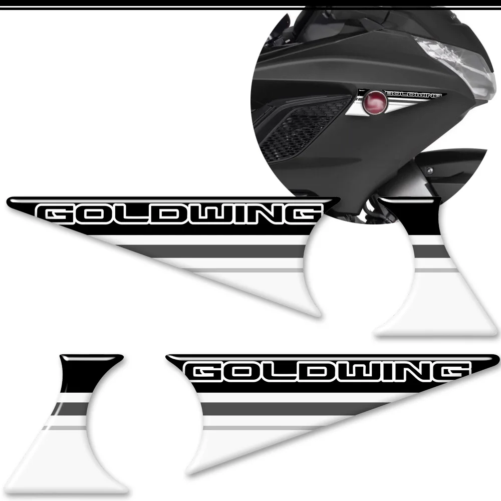 

For Honda Goldwing GL1800 1100 1200 1500 F6B GL 1800 3D Stickers Fairing Fender Tour Emblem Symbol Logo 2016 - 2021