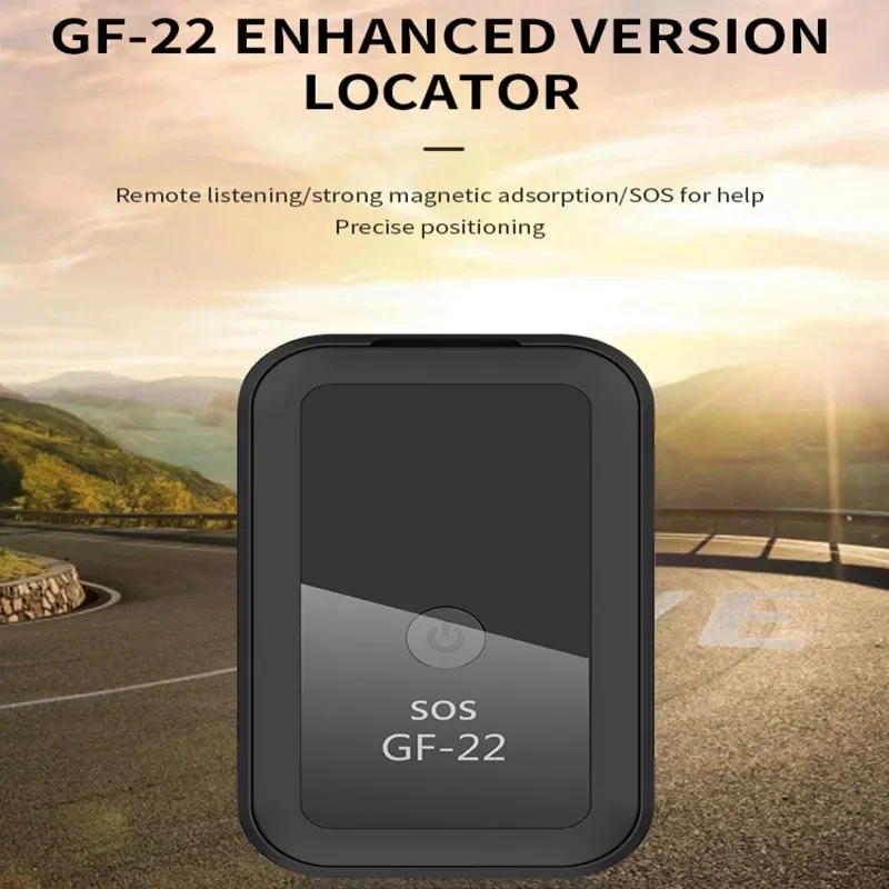 GF-22 Car Tracker Device Strong Magnetic Automatic Alarm Motorcycle Car Mini GPS Trackers Voice Control Anti-Lost Device Locator