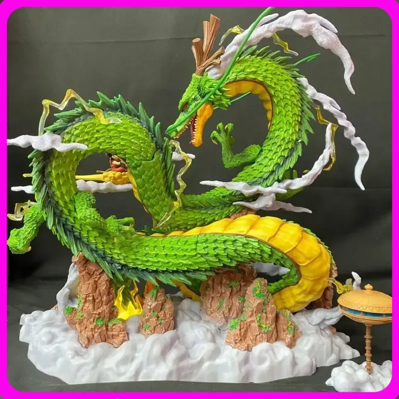 

Светящаяся коллекционная фигурка Шенрона Гоку из аниме Dragon Ball Z, 50 см, статуэтка GK, модель-кукла для декора комнаты и украшения стола