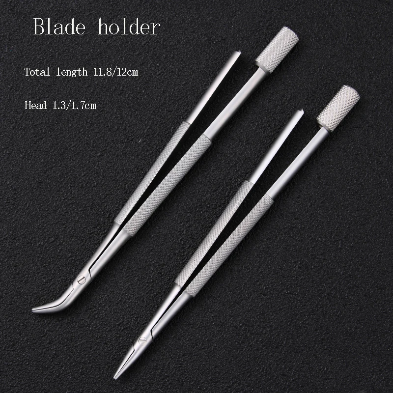 Medical blade holder Ophthalmic stainless steel/titanium alloy microclips