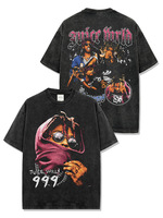 Rapper Juice Wrld 999 Short T Shirt Men's Women's Letter Printed Tshirts Y2k Casual Fashion Sportswear Summer Clothing