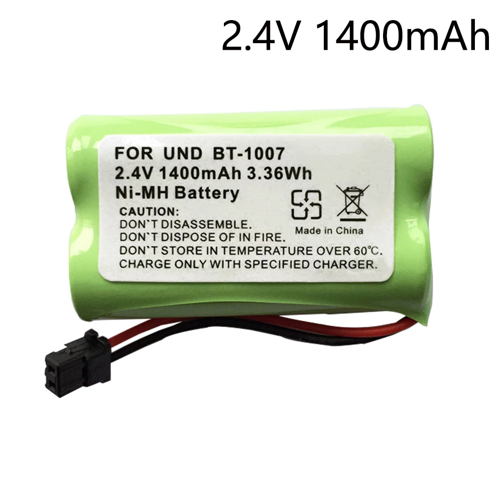 NiMH 1400mAh 2.4V AA akumulator BT-1007 BT-1015 telefon bezprzewodowy do Uniden BT904 BP904 BT1007 BT1015 DCX150 EXP370