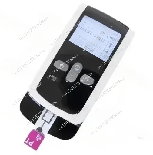 With PT/INR Test Strip Portable Clotting Analyzer Handheld PT/INR Coagulation Analyzer System for Home Use
