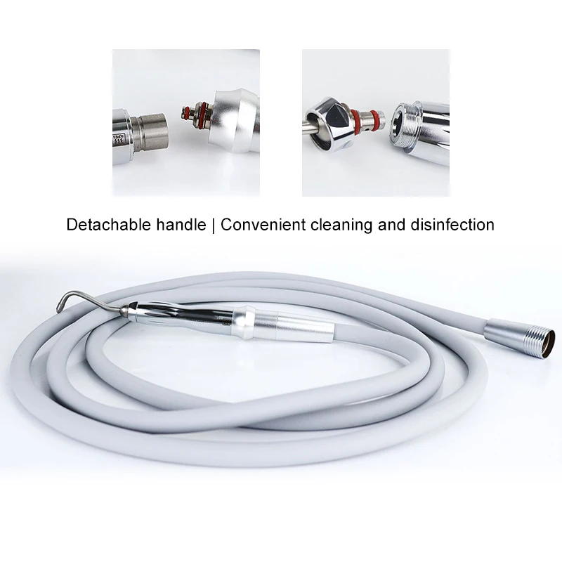 VVDendal Desktop Sandblaster Dental Surface Polishing Protector Professional Tool with Uniform Stable Sand Output