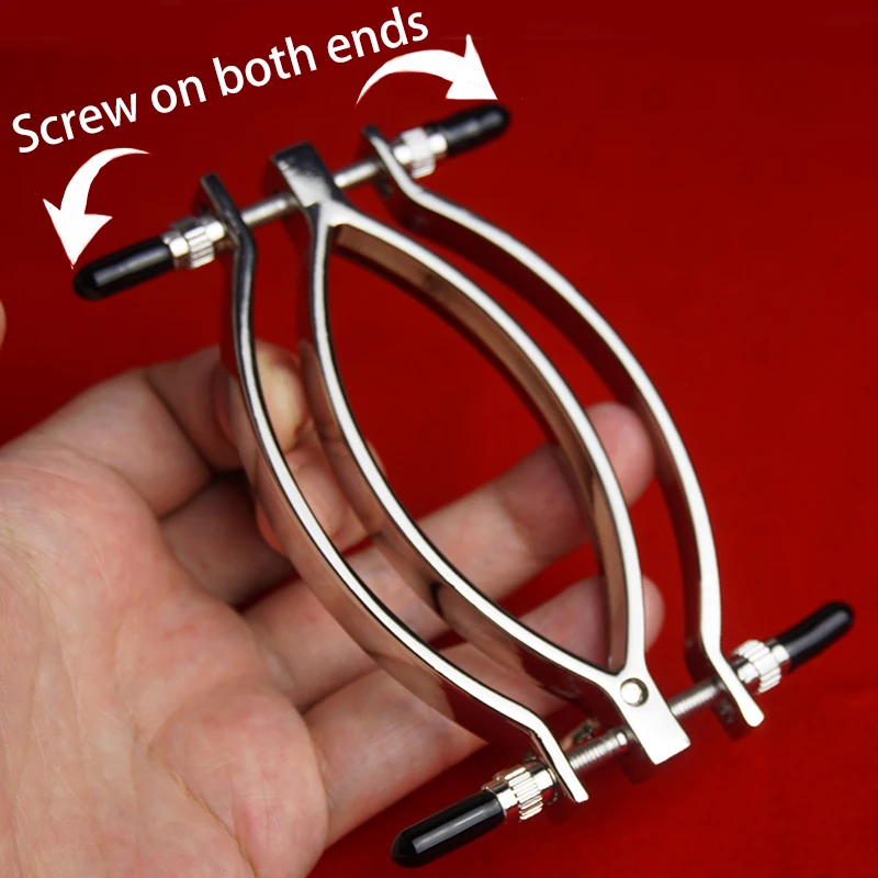 Pussy Clamps,Opens Up Labia Lips Vaginal Expander,Expose Clit Vagina Expansion,Clitoris Clip,Slave Sex Toys For Couples,BDSM