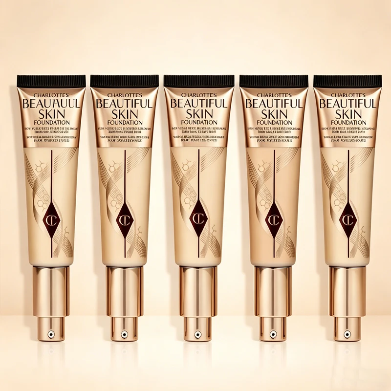 

Тональный крем-эссенция Charlotte Tilbury Soft Light Essence Liquid Foundation: полное покрытие, водостойкий, естественный макияж для женщин