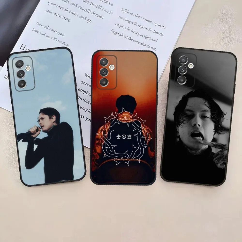 Band Bad O-Omens Phone Case For Samsung S24,23,22,30,21,10,9,Ultra,Plus,Lite,FE,5G Black Soft Case