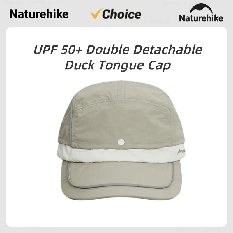 Naturehike Summer Ultralight Breathable Sunscreen Hat UPF50+ Outdoor Climbing Sunshade Hat Camping Waterproof Fishing Cap Unisex