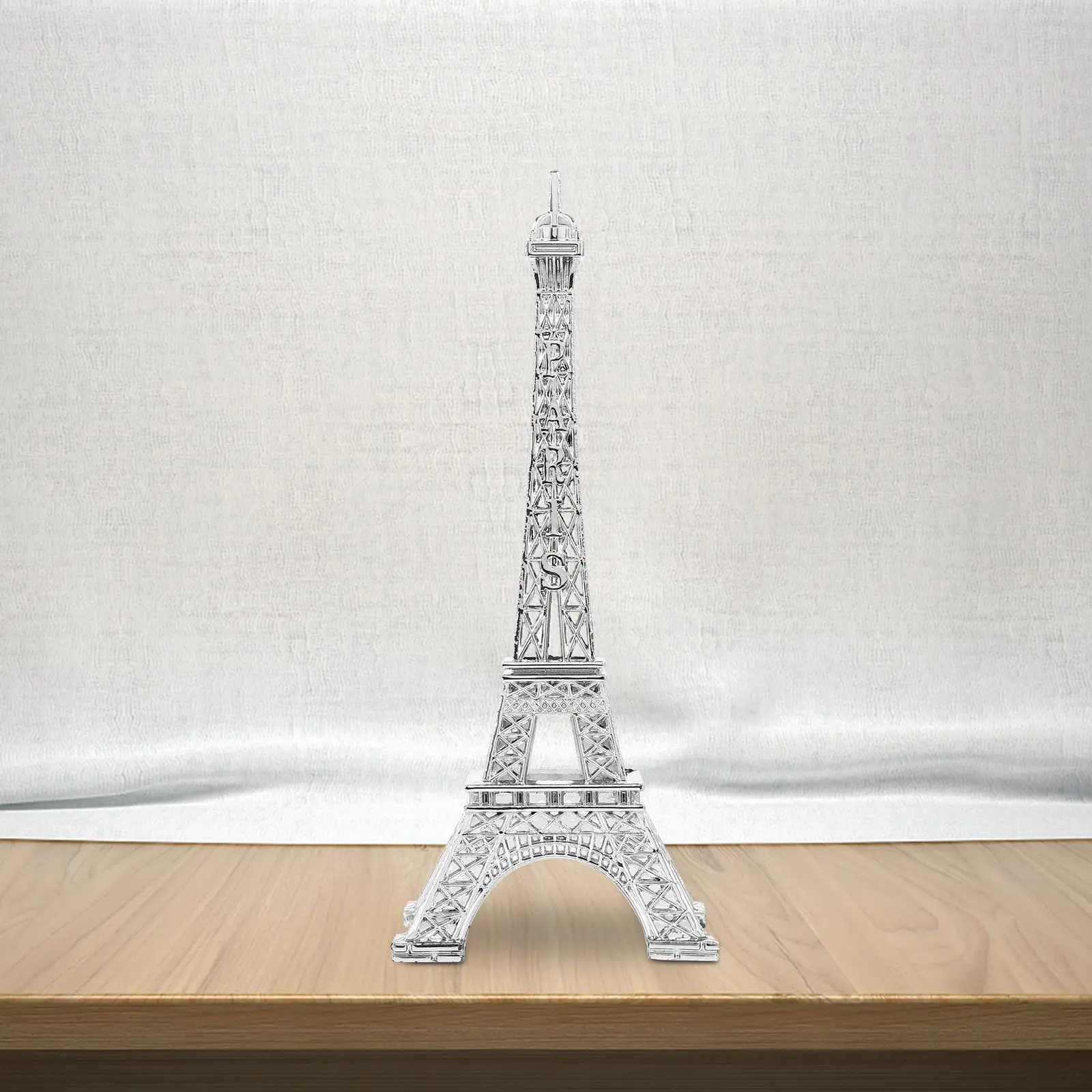 Eiffel Tower Model Metal Eiffel Tower Figurine Retro Eiffel Tower Architectural Statue Ornament Travel Souvenir Photo Prop Decor