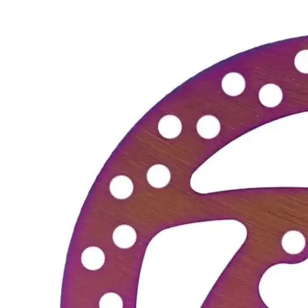 Color Coded Disc Brake For Easy Use Scooter Part Stainless Steel Brakes 140MM Disc Brake Lightweight Construction