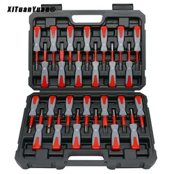 26pcs Car electric Wire Crimp Connector Pin Extractor Kit Key Pin Removal Tool accessori per auto strumento di raccolta del collegamento del cablaggio