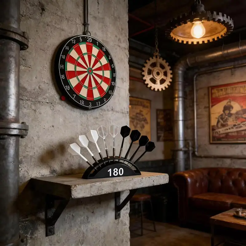 

3D-печатная компактная подставка для хранения дротиков на 9 штук, настольный держатель-органайзер для дротиков, подарок для любителей дротиков