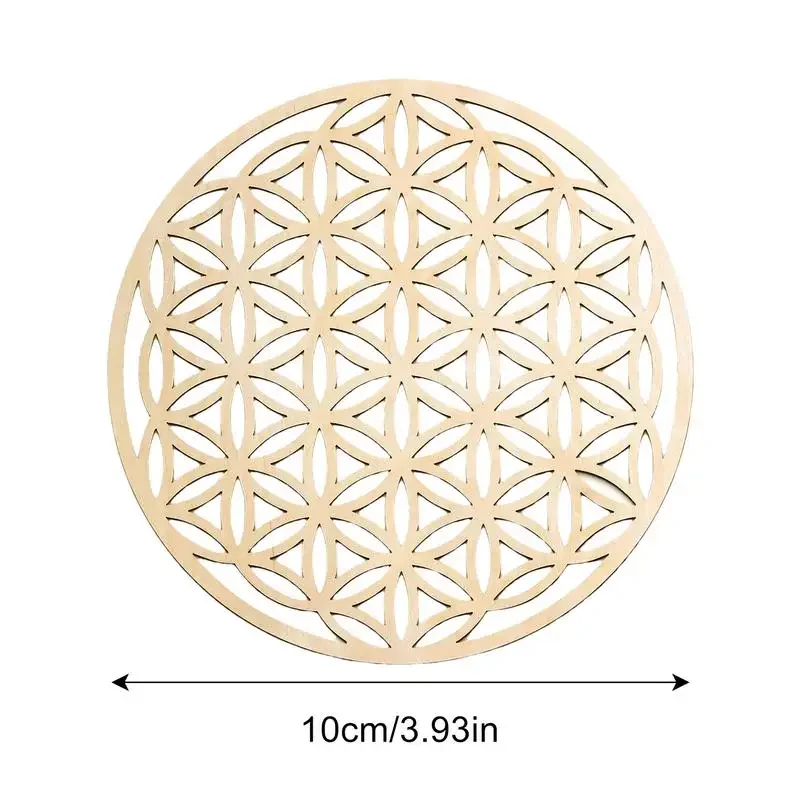 10 قطعة الوقايات بار مفرغة وسادة عزل خشبية مقاومة للحرارة قابلة للتعليق ديكور جدران المنزل لغرفة الطعام وغرفة النوم #6