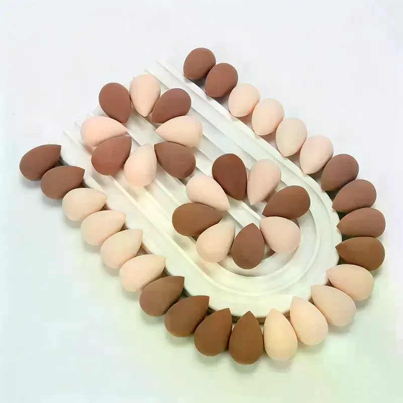 30/40Pcs Mini Makeup Sponges, Expand When Exposed To Water, Can Be Used Both Wet And Dry, Suitable For All Skin Types