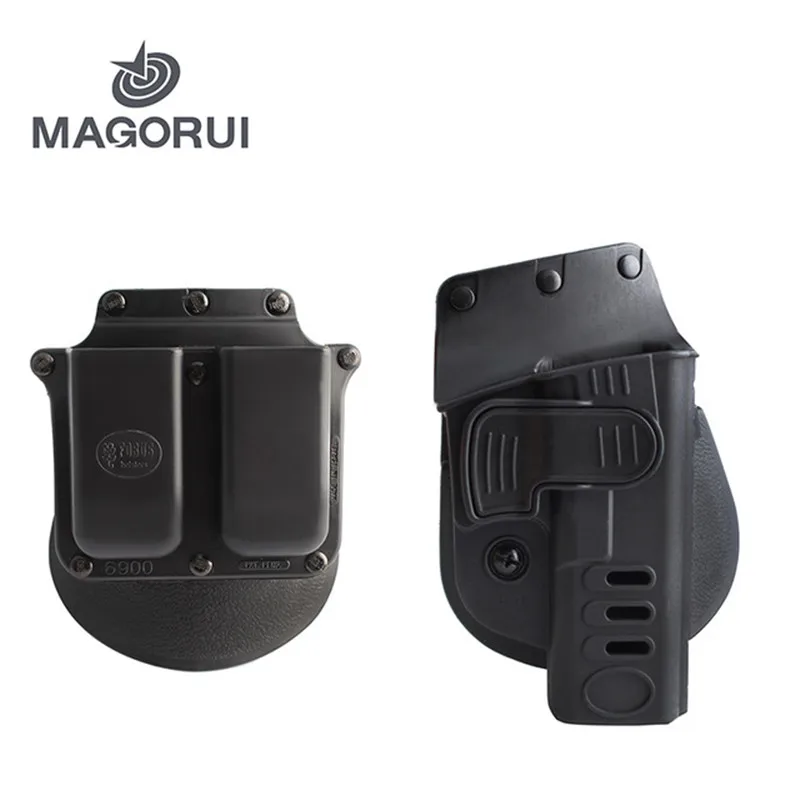 

Tactical glock rifle accessies shot police holster belt pouch Tactical GL 2 Paddle Pistol Holster Glock 17 19 22 23 31 32 34 35