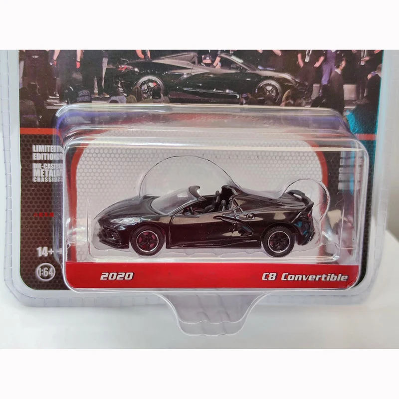 Greenlightโลหะผสม 1:64 2020 Corvette C8 รถกีฬารถผู้ใหญ่คอลเลกชันคลาสสิกจอแสดงผลของขวัญของที่ระลึกของเล่นเด็กจุด