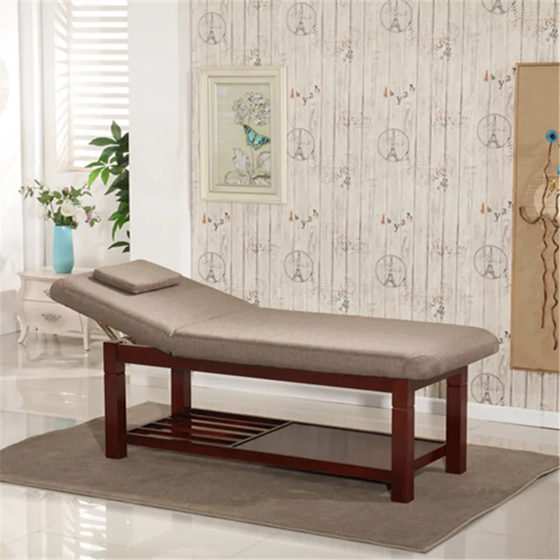 Solid wood physical therapy bed, beauty bed, massage bed, massage bed, physical therapy bed, SPA beauty salon exclusive