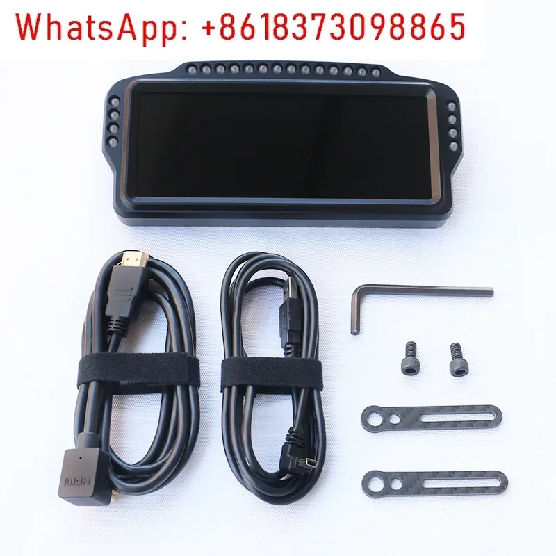 Simljq Racing Instrument 21:9 breedbeeld spelstuurwiel analoge driver F1 Euro Truck