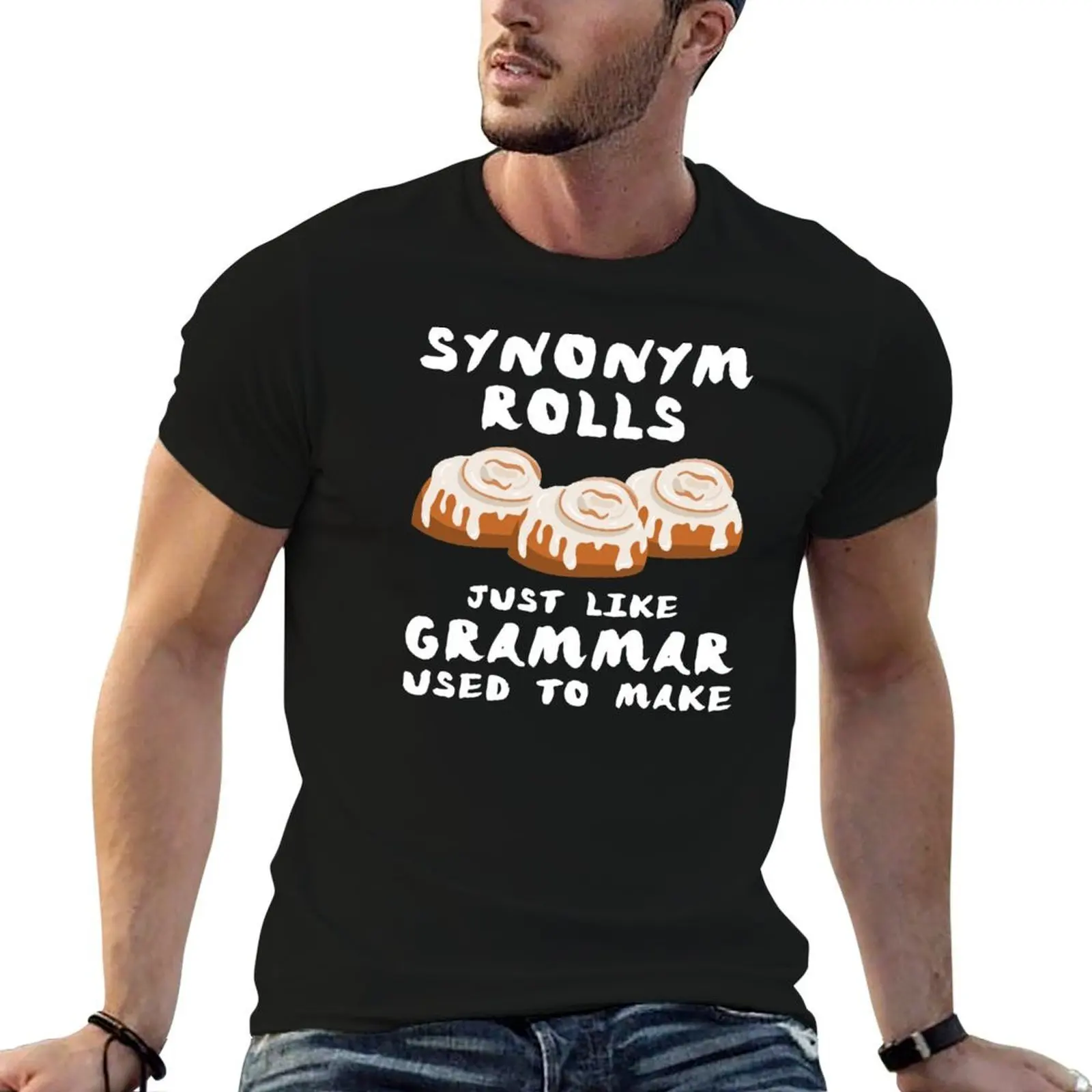 

Synonym Rolls T-Shirt t shirt for man 100 percent cotton printed t shirts for man T-Shirt