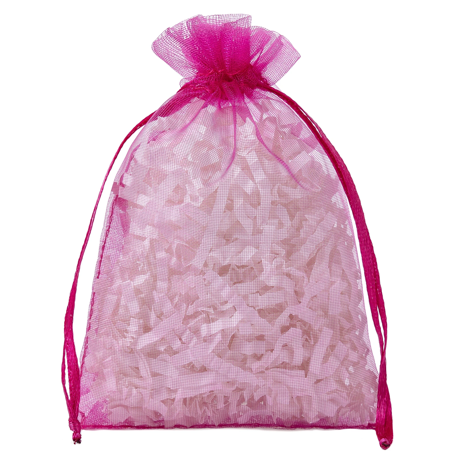 100PCS Premium Quality Sheer Mesh Gift Bags