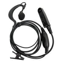 New Baofeng UV-9R Eear Hook PTT Mic Headset for UV9R Pro UV-82WP UV-9R PLUS BF-9700 UV-XR Waterproof Walkie Talkie Two Way Radio