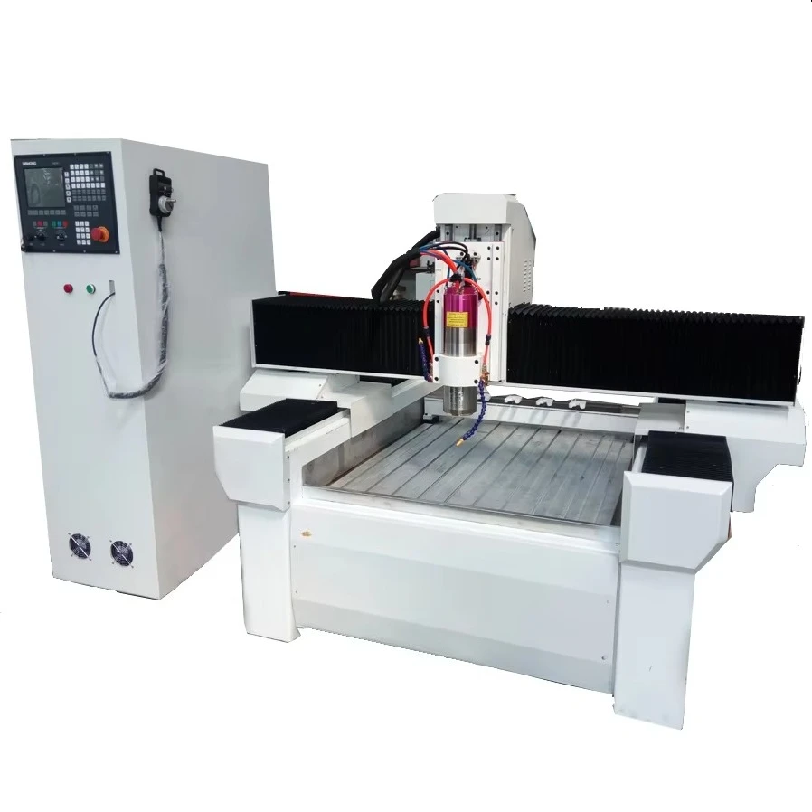 Heavy Duty ATC CNC Router Stone Engraver, 3D Carving Cutting Equipment for Marble Granite Gravestone Metal Stone