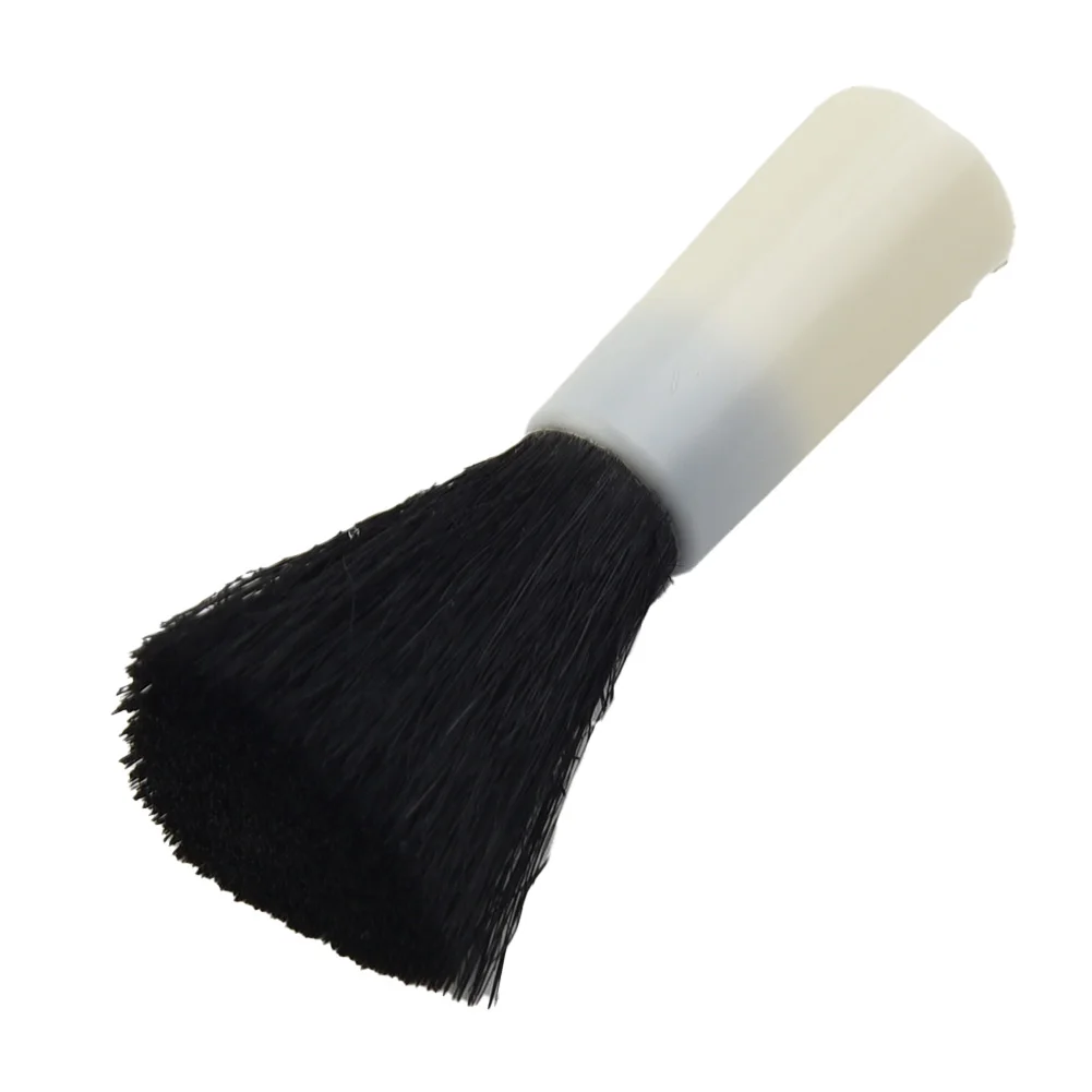 Szczotki Szczotka do dmuchawy powietrza 4,33 * 1,96 cala Szczotka do dmuchawy powietrza Czarne włókno Plastik Biały Antyki Elektronika Zupełnie nowa