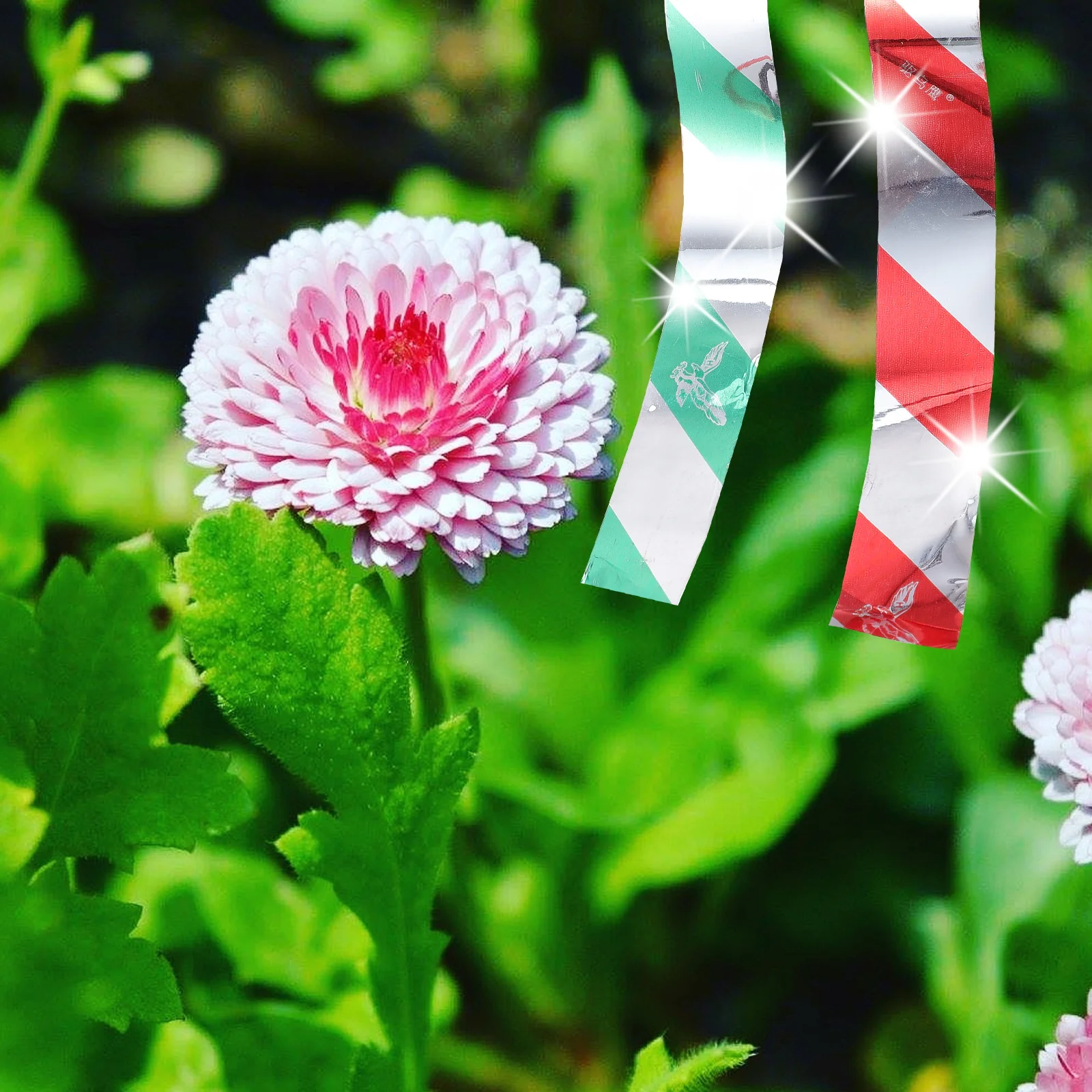 

2pcs 2 Rolls 80M Reflective Scare Tape Bird Pest Control Ribbon Garden Farm Supplies For Rooftops Tree Branches Decks