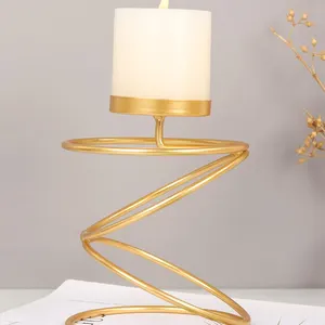 Ins Luxury Style Metal Candle Holders, Simple Golden Candle, Wedding Decoration, Bar Party, Room Decoration, Home Decoration 12 MAIN SALES CUNCHER - №9