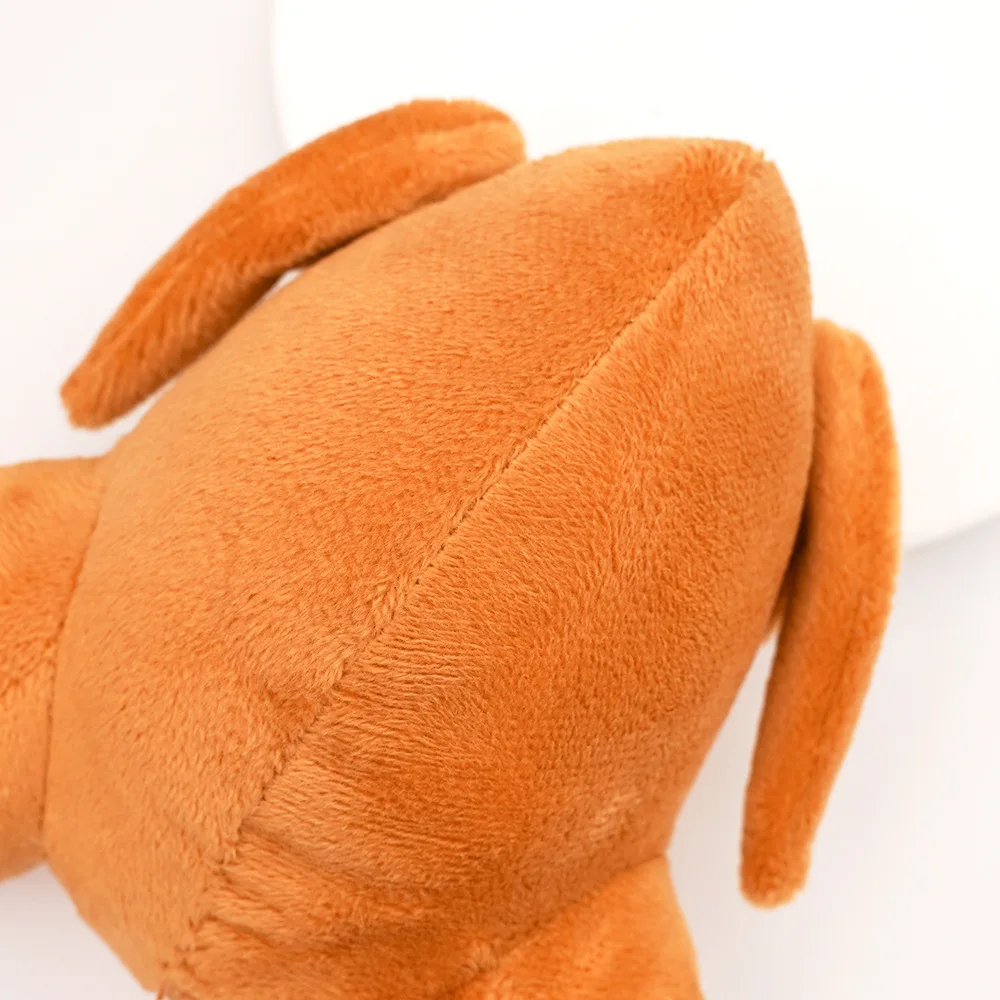 Quietschendes Brathähnchen-Plüsch-Haustierspielzeug – gefülltes, weiches Kauspielzeug mit Knistergeräuschen für Hunde und Katzen, große Rassenfreundlichkeit – Detail 5