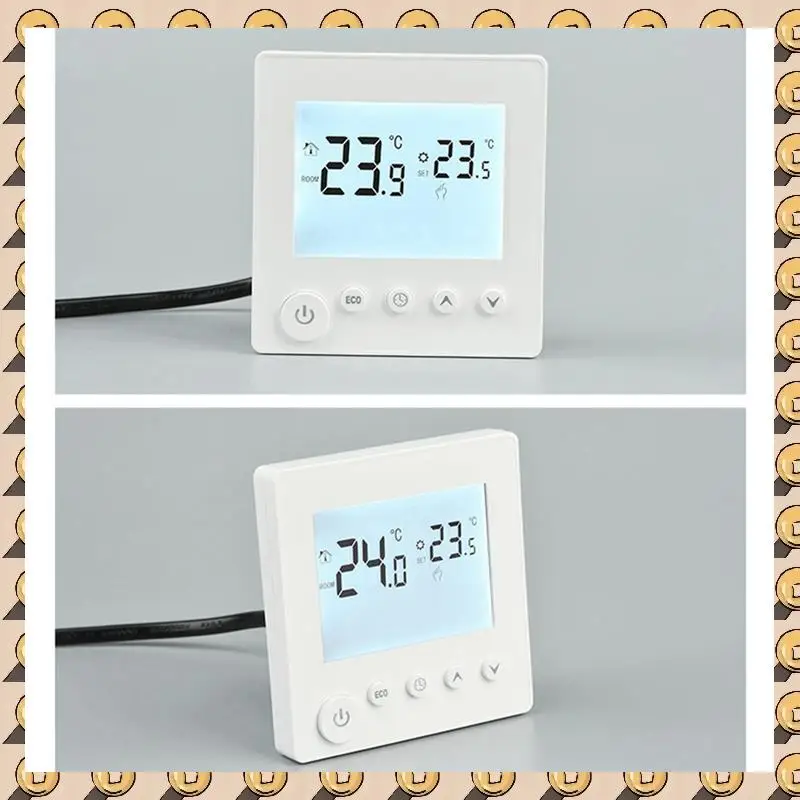 A003 AC95V-240V Electric Floor Heating Thermostat House Room Thermostat Temperature Controller Digital LCD Display