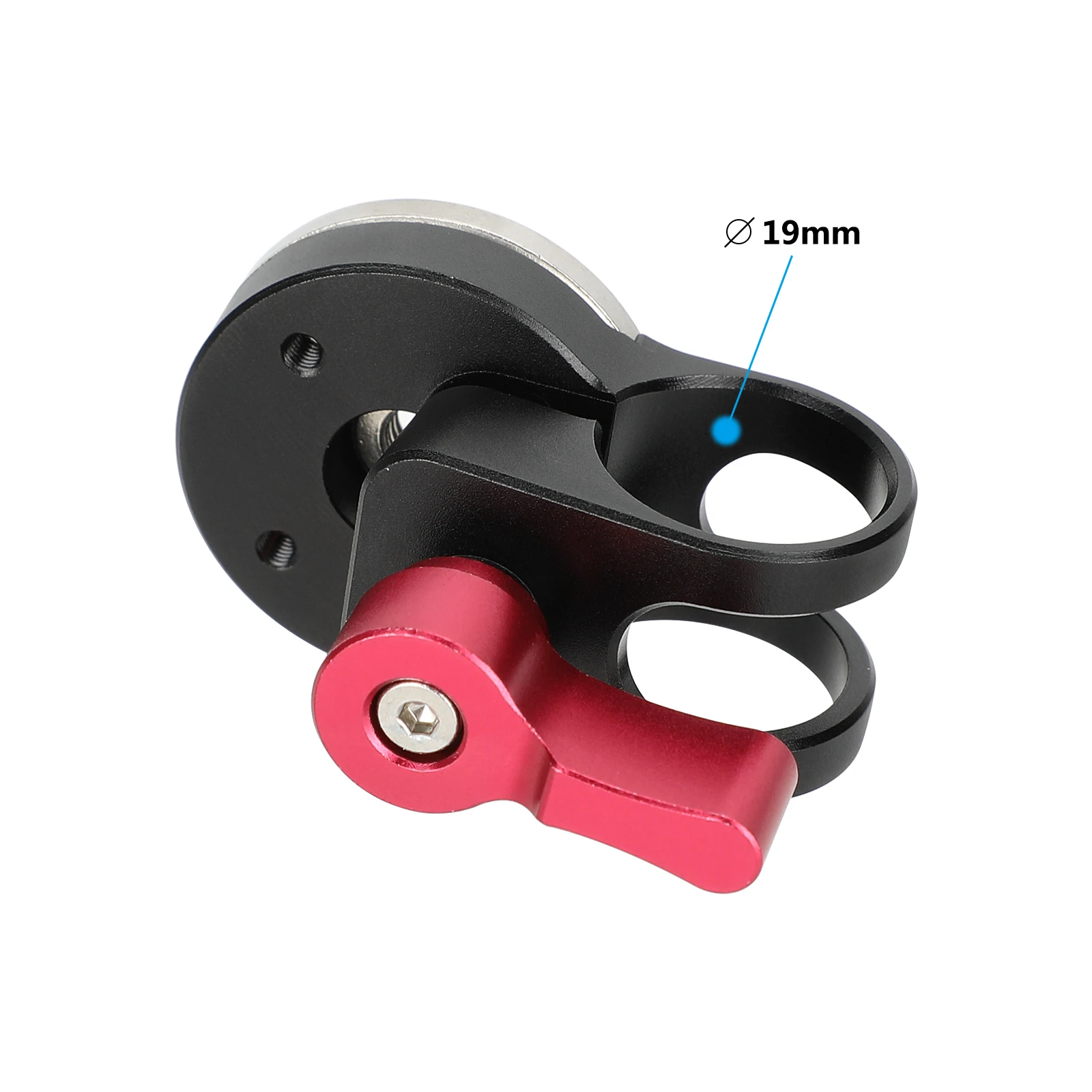 HDRIG 19mm Rod Clamp with ARRI-Style Rosette M6 Female Thread Camera Accessories For Studio System Rod Clamp