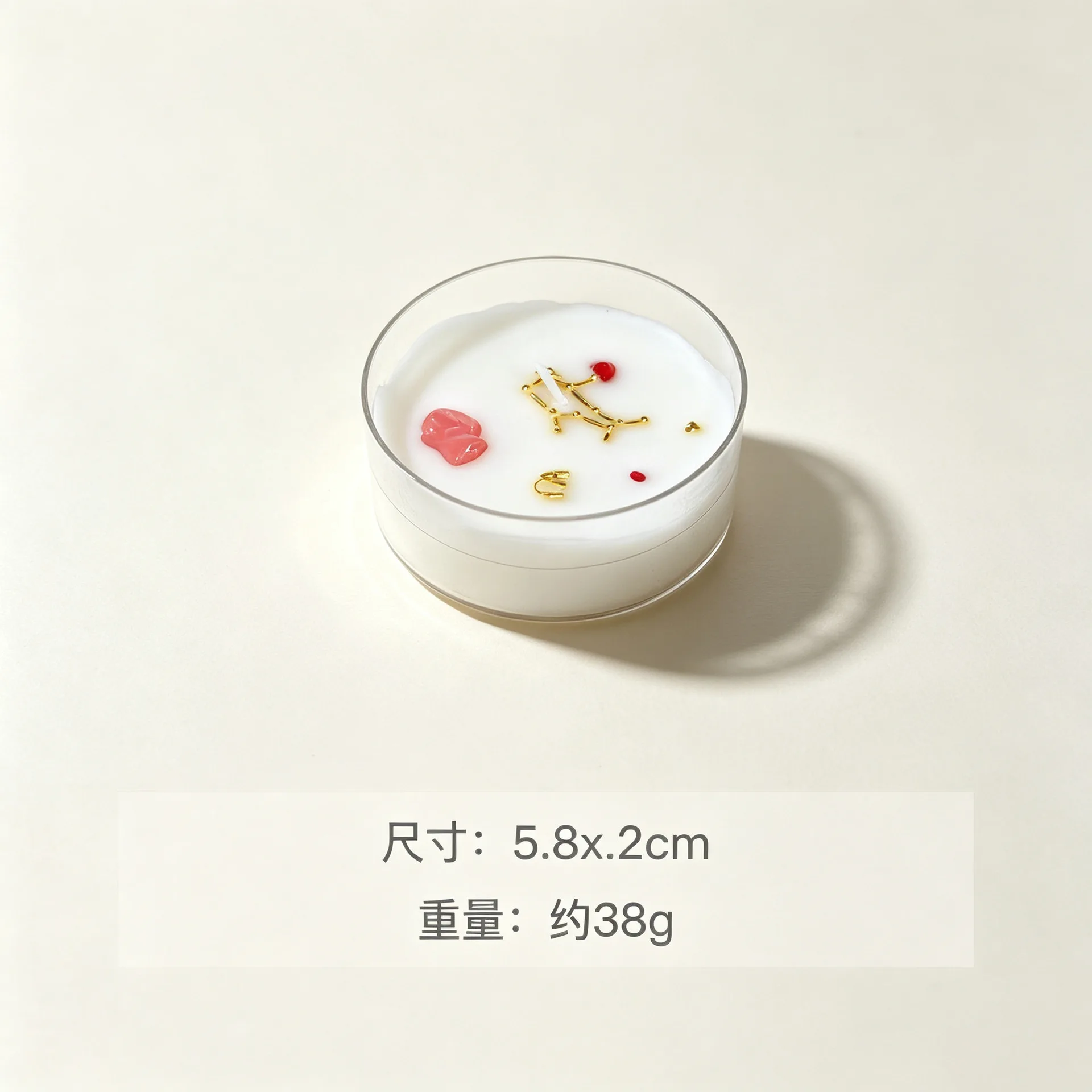 Constellation stone Scented Candle Glass Cup Aromatherapy Candle for Home Bedroom Table Decor Astrology Themed Ornament