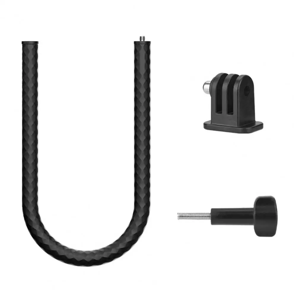 Pernas de polvo dobráveis com aderência segura, tripé flexível de montagem versátil para DJI Osmo Pocket 3/Action 4 para skate Vlogging