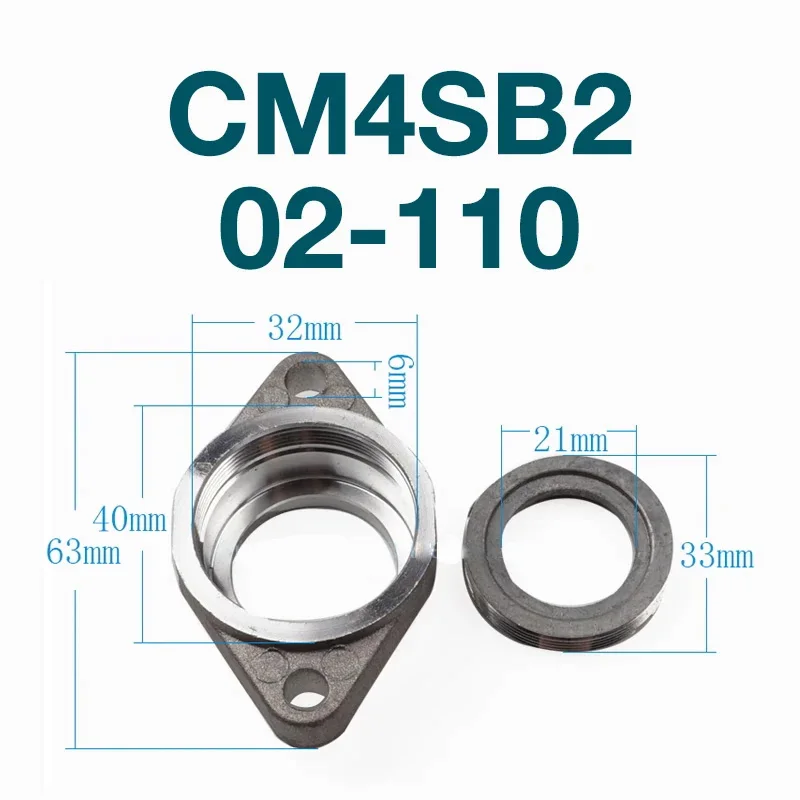 Bearing Housing for Hitachi CM4SB2 02-110 Marble Cutter Front Cover Rear Bearing Housing Accessories Replacement