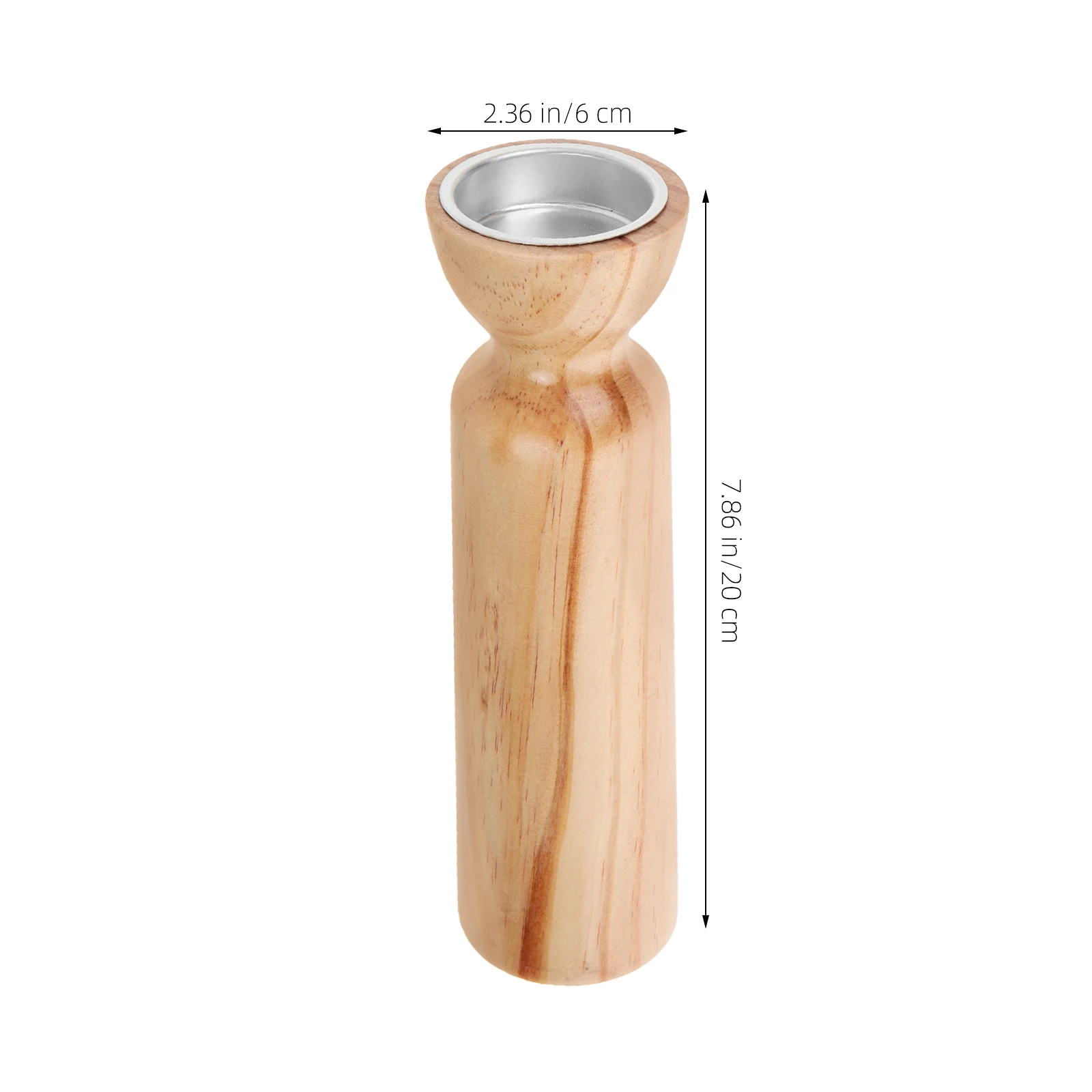 

3pcs Rustic Wooden Holder For Tealight Pillar Candles Decorative Table Centerpieces Wedding Party Home Decor Gift
