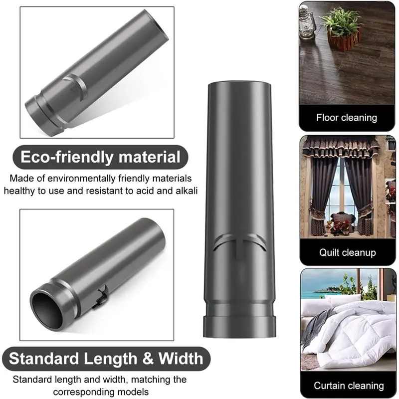 AEE8-Accessories For Dyson V7 V8 V10 V11 V15 Vacuum Cleaner, Vacuum Cleaner Attachment For Dyson Hose Crevice Nozzle Adapters