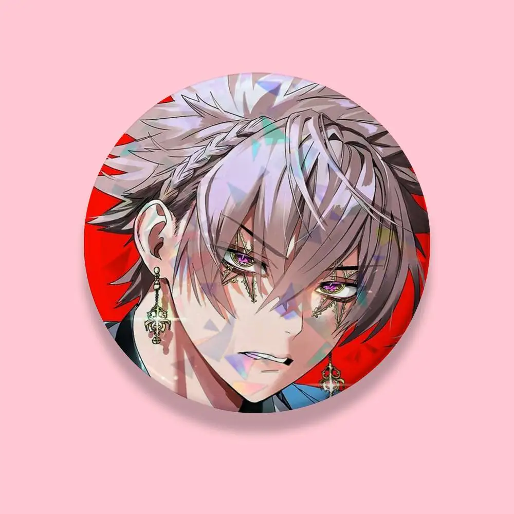 Pin P-Phantom Busters 58mm, Bros Kartun Lucu Buatan Tangan untuk Aksesoris Ransel, Perhiasan, Hadiah