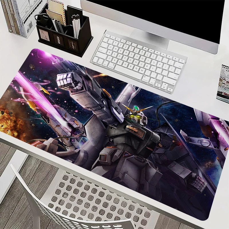 

Mousepad Gaming Mouse Pad PC Accessories Non-slip Keyboard Pad Large Mechanical Warrior Gundam Desk Mat Rubber HD Extended Pad