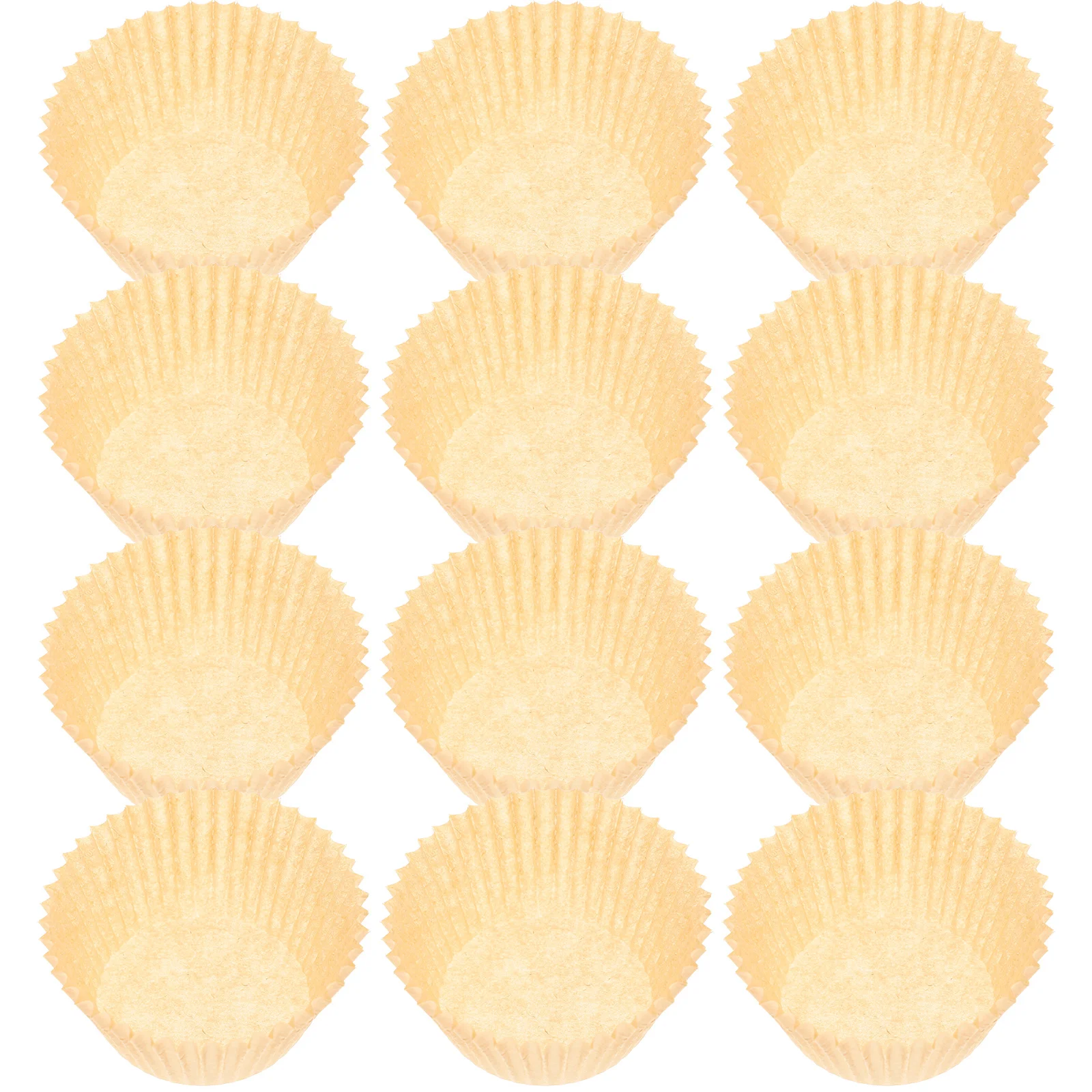 

100 Pcs Oil Paper Cup Set Household Cupcake Wrappers Muffin Liners Ice Cream Cups Multi-use Baking