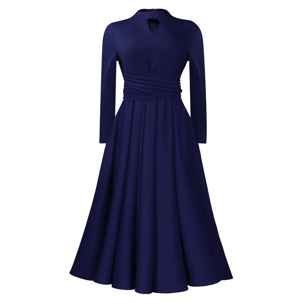 

Women Dress A Line Long Dresses Work Party Sexy Pleated Vestidos Cross High Waist Y2k Elegant Maxi Spring Bodycon Streetwear