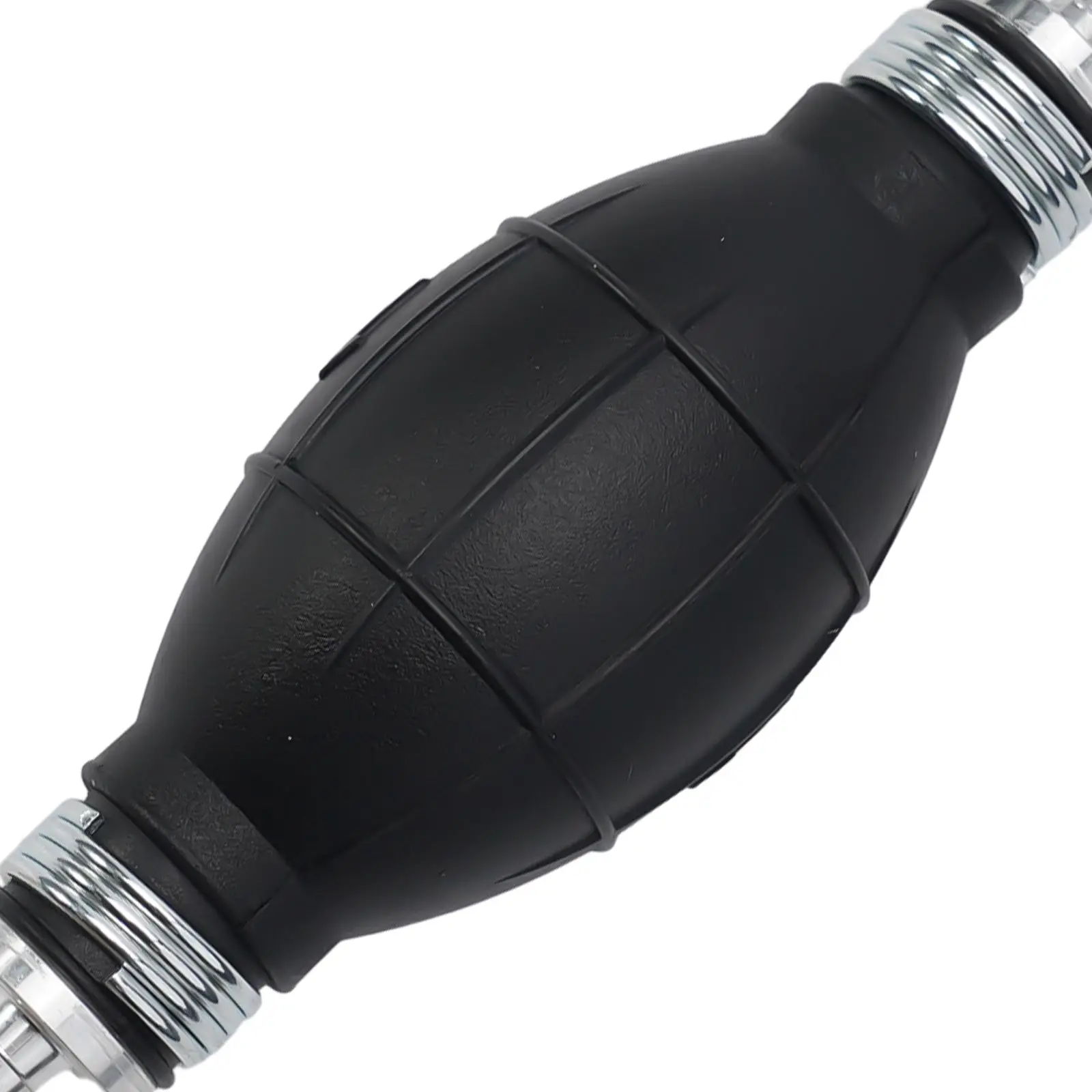 Hand Pump Bulb Hand Pump Petrol Priming Valve Vegetable Oil Motorcycles Non Return One-Way Valve 1 Pc Black Boat​