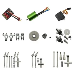 SCY 16101 PRO 16102 PRO 16103 PRO RC Car Brushless Metal Upgrade Parts DIY PARTS Original Parts Brushless Motor Gear Drive Shaft