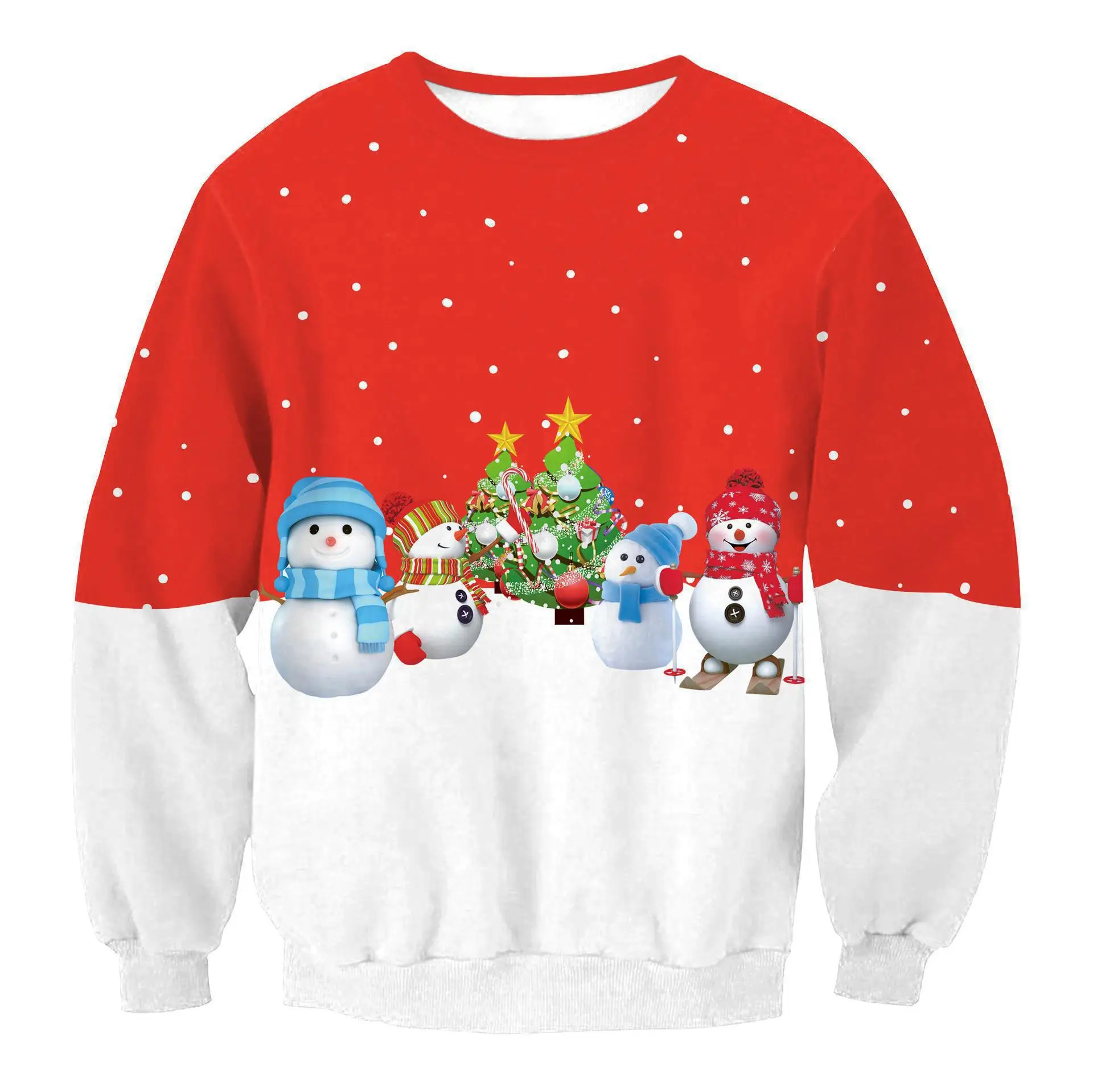 New 3D Printing Christmas Cat Fashion Men Women Tracksuits Crewneck Hip Hop Sweater Plus Size S-7XL Harajuku  Seasons Casual