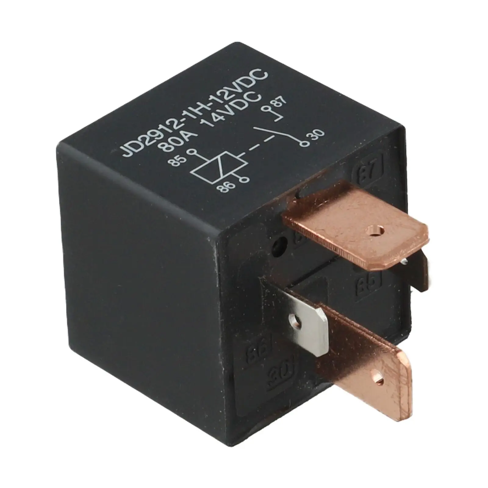 4Pin Relay Waterproof Heavy-duty Relay Automatic Control Device DC 24V 12V 80A 1912 Automotive Relay 80A Switching Capacity
