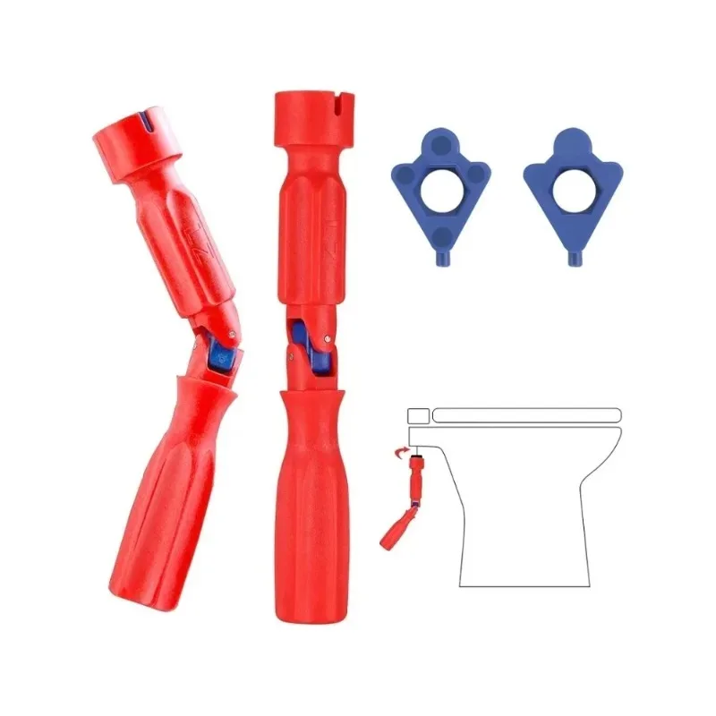 

Профессиональный ключ для ремонта сиденья унитаза, универсальный ключ для установки сиденья унитаза, легко ослабиваемый для 17/13/10 мм